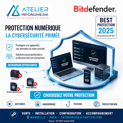 ATELIER INFONUMERIK - DÉPANNAGE INFORMATIQUE ET VENTE MAC / PC / ORDINATEUR Techniciens certifiés Apple et Microsoft, Marseille